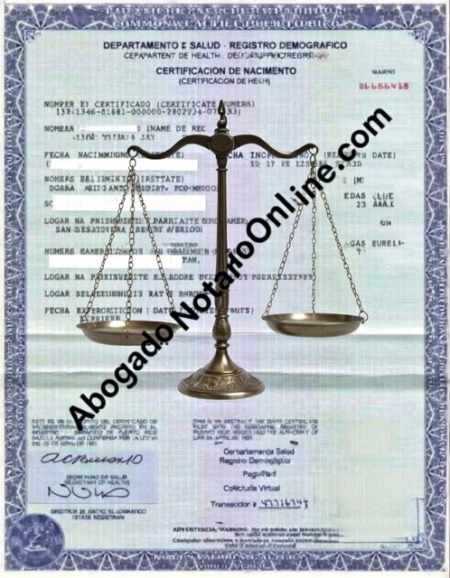 Corrección de errores o cambio de nombre (trámite judicial) — Puerto Rico.